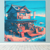 シーサイドロフィドリームズ キャンバスプリント (インサイチュ (ウッドフロア))