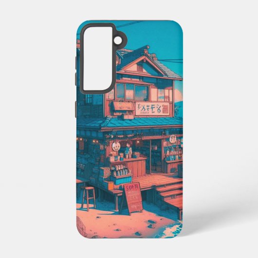 シーサイドロフィドリームズ SAMSUNG GALAXYケース (裏面)