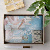 シーサイドロマンスセイロボートライトハウスデクページ 薄葉紙 (ギフト)