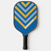 シーサイドヴィンテージシボロン（名前あり） ピックルボールラケット (裏面)