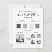 シーサイド海ガラスのパレット |私の花嫁になれ 案内状 (裏面)