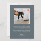 シーサイド海ガラス |結婚さんの写真 サンキューカード (裏面)