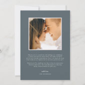 シーサイド海ガラス |結婚さんの写真 サンキューカード (裏面)