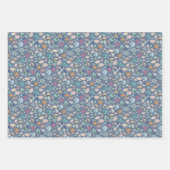 シーサイド紙セット3 ラッピングペーパーシート (正面3)