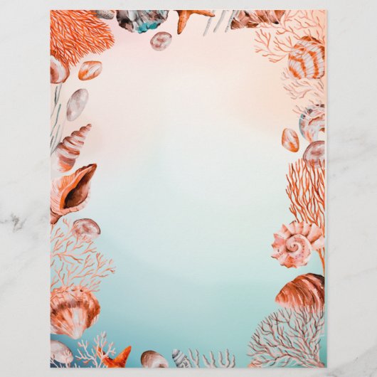 シーサイド紙レターヘッド レターヘッド (正面)