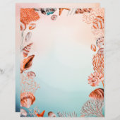 シーサイド紙レターヘッド レターヘッド (正面/裏面)