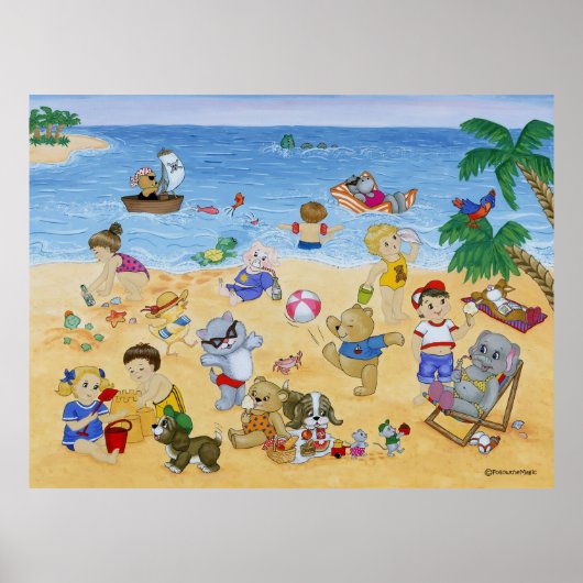 シーサイド魔法 ポスター (正面)