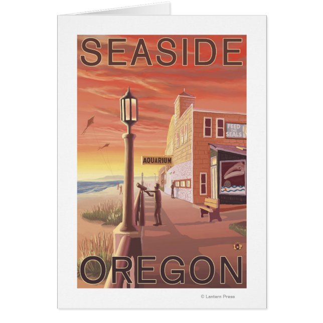 シーサイド、オレゴン水族館ビュー (正面)