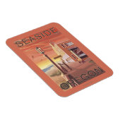 シーサイド、オレゴン水族館ビュー マグネット (右側)