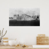 シーサイド、オレゴン・ホテル&ターンアラウンド ポスター (キッチン)