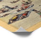 シーサイド、オレゴン – SuftとSunshineで入浴 ポスター (角)