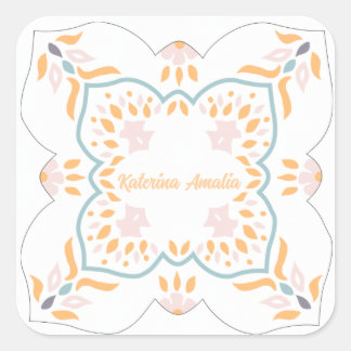 シーサイド モザイク スクエアシール