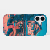 シーサイド・ローファイの夢 iPhone 16ケース (裏面横)