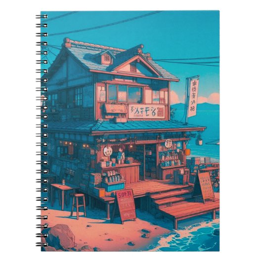 シーサイド・ローファイ・ドリームス ノートブック (正面)