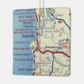 シーサイドORヴィンテージマップ セラミックオーナメント (左)