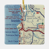 シーサイドORヴィンテージマップ セラミックオーナメント (正面)