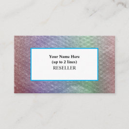 シーサイレンのバブルラップ背景再販業者 名刺