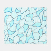 シーサカモ フリースブランケット (正面(横))