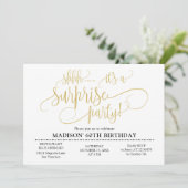 シーサプライズバースデーパーティー 招待状 (スタンド正面)