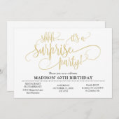 シーサプライズバースデーパーティー 招待状 (正面/裏面)