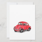 シーサプライズリタイオメントパーティの招待状 カード (裏面)