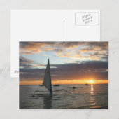 シーサンセット ポストカード (正面/裏面)