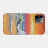 シーサンセットiPhoneケース抽象芸術 Case-Mate iPhoneケース (裏面(横))