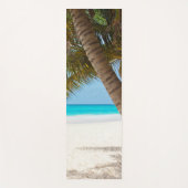 シーサンドパームズブルースカイフィットネスエレガントテンプレート ヨガマット (正面)