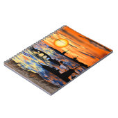 シーサンライズノートオランダ風景 ノートブック (左側)