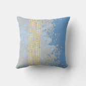 シーサーフビーチハウスドット抽象芸術クッション枕 クッション (裏面)