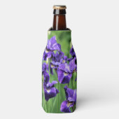 シーサー兄弟バイオレット・シベリア・アイリス ボトルクーラー (ボトル正面)