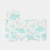 シーザラブビーチ結婚式フラット フェイバーボックス (折り畳みなし)