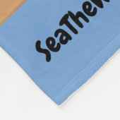 シーザワールドウィズクリスフリース フリースブランケット (角)