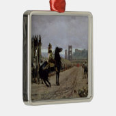 シーザーの前のVercingetorix、52紀元前に、1886年 メタルオーナメント (右)