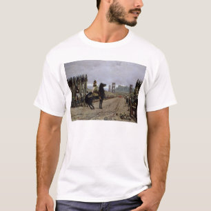 シーザーの前のVercingetorix、52紀元前に、1886年 Tシャツ