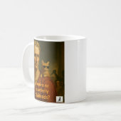 シーザーの帝国か四半期配当か? コーヒーマグカップ (正面左)