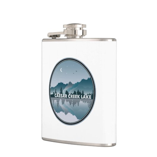 シーザークリークレイクオハイオブレクション フラスク (左)