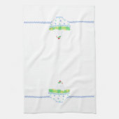 シーザーサラダ – キッチンタオル (縦)