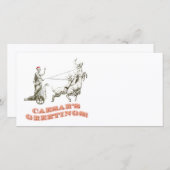 シーザー挨拶 (正面/裏面)