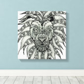 シーザー キャンバスプリント (インサイチュ (ウッドフロア))