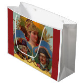 シーザー – Kaiser - Tsarシガーボックスラベルプリント ラージペーパーバッグ (正面アングル)