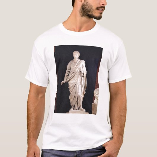 シーザーAugustusの彫像 Tシャツ (正面)