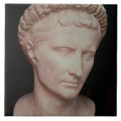 シーザーAugustusの頭部 タイル (正面)