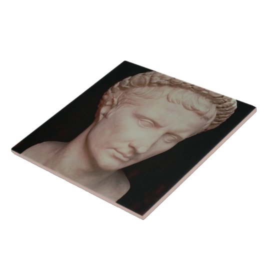 シーザーAugustusの頭部 タイル (側面)