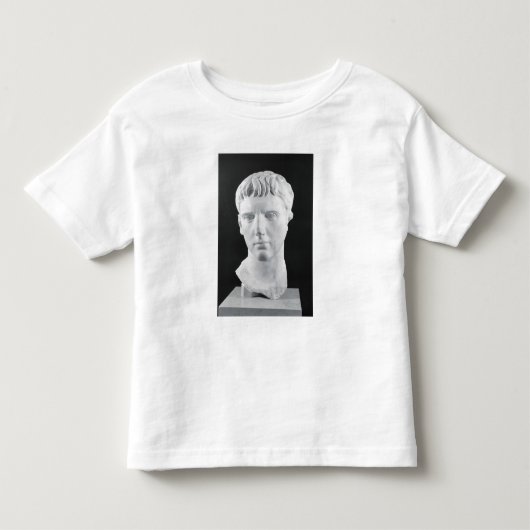 シーザーAugustusの頭部 トドラーTシャツ (正面)