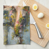 シーシお洒落サイドコテージコテージコア キッチンタオル (四つ折り)