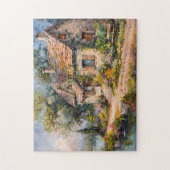 シーシお洒落サイドコテージコテージコア ジグソーパズル (縦)