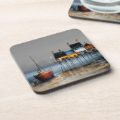 シーシお洒落ャップ – 懸命プラスチックのコースター コースター (左側)