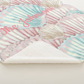 シーシェカラフルルクラスター シェルパブランケット (3/4)