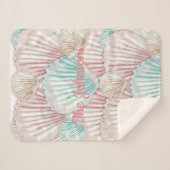 シーシェカラフルルクラスター シェルパブランケット (正面(横))